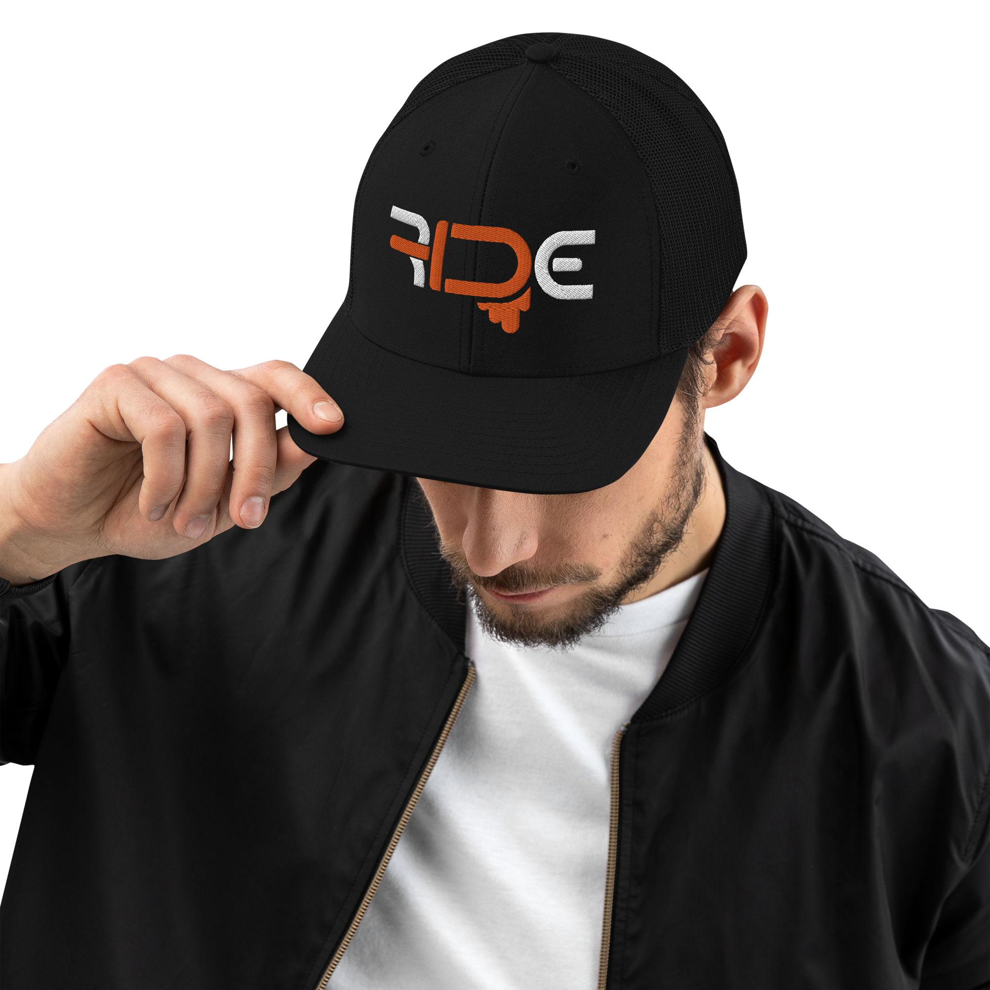 Hat – Snapback Trucker – RIDE v1 – [Logo] [Embroidery]